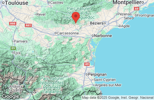 Spacious villa and guest apartment in Cesseras (34210 - Hérault)